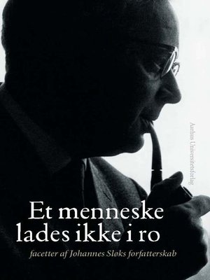 cover image of Et menneske lades ikke i ro